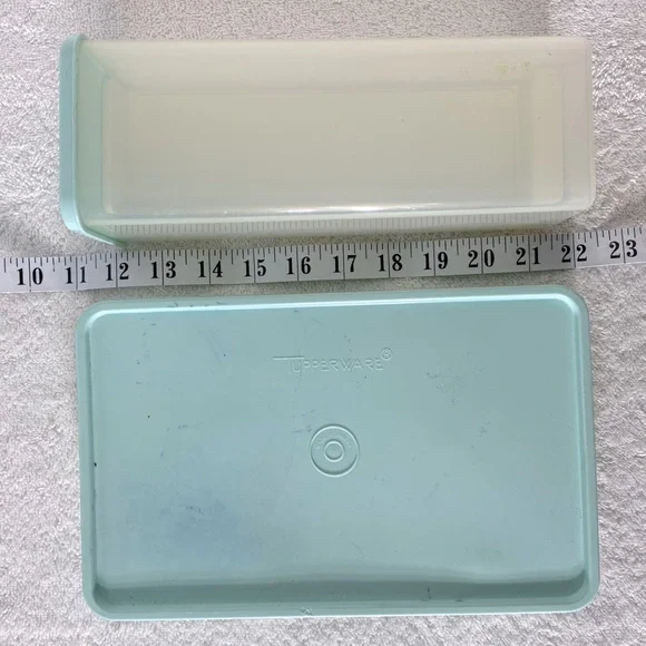 Tupperware Light Blue & Transparent Container Set 9pc - Picture 8 of 16